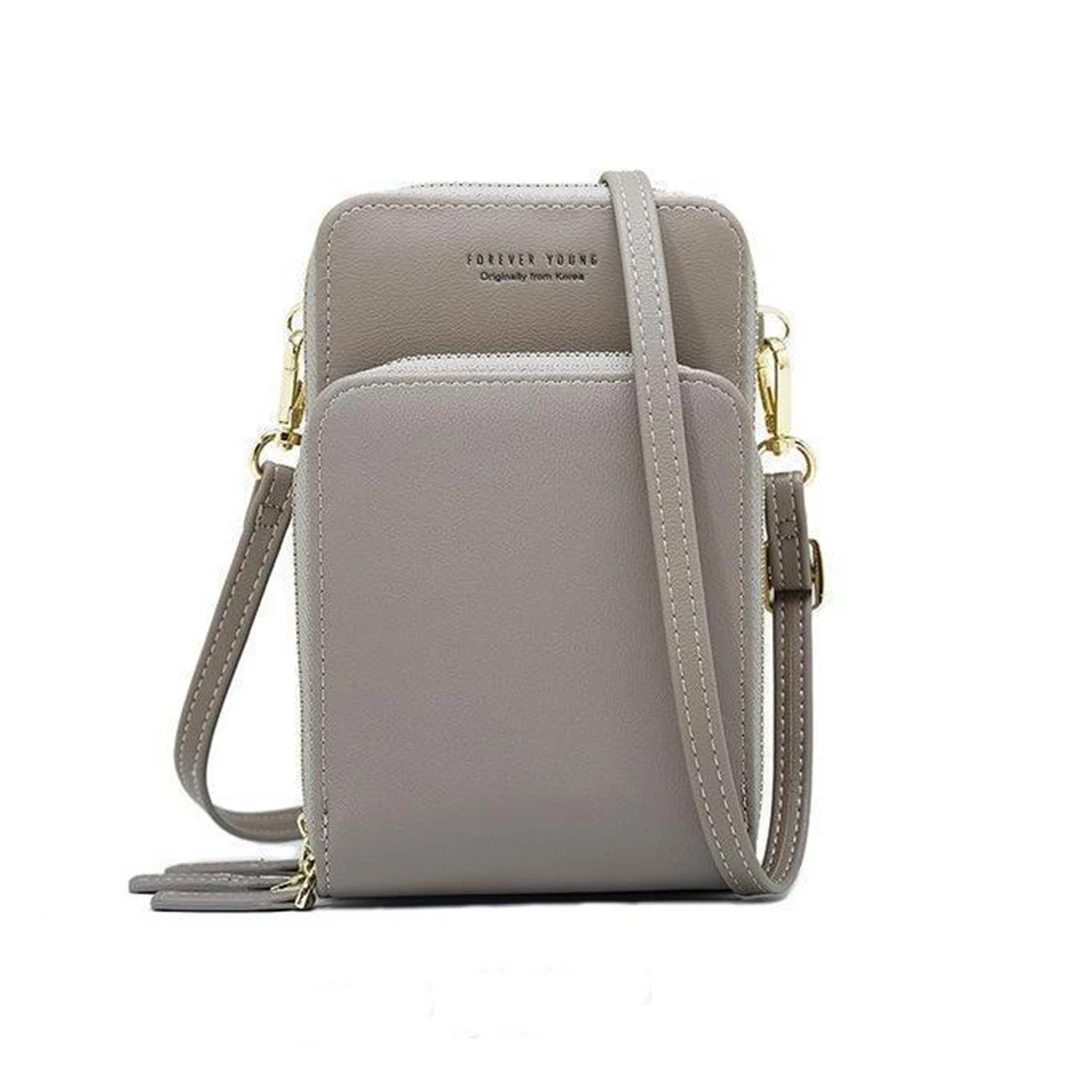 Triple Secure Leather Phone Purse: Elegance Meets Practicality by BowLift