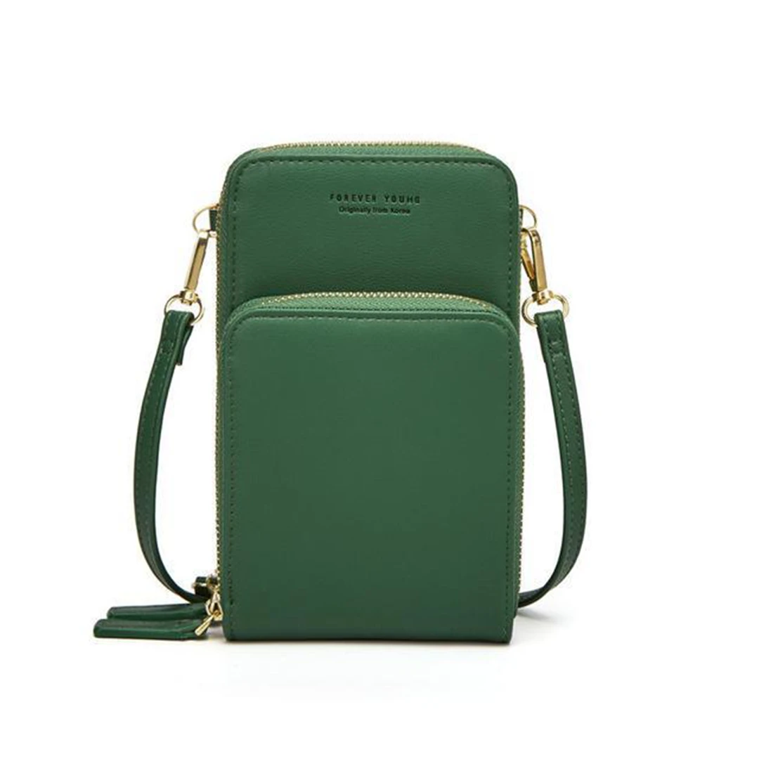 Triple Secure Leather Phone Purse: Elegance Meets Practicality by BowLift