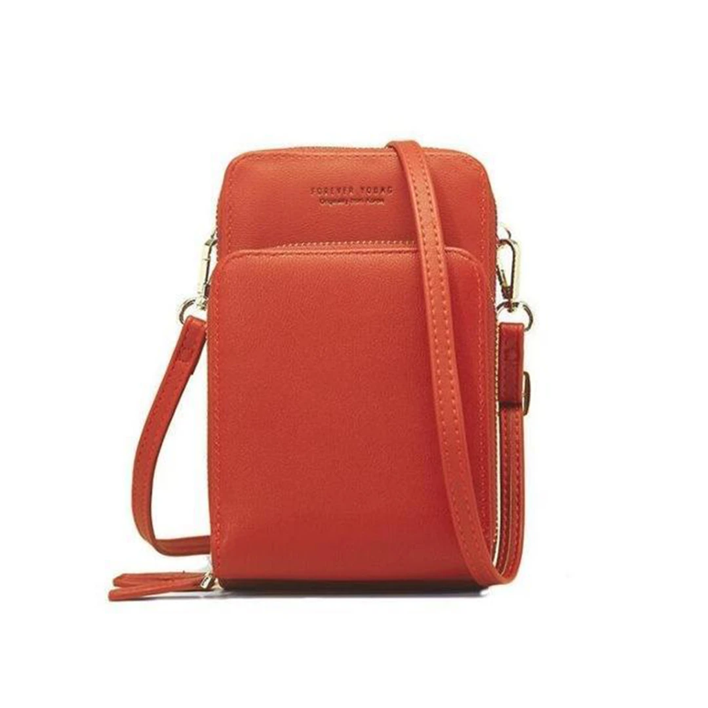 Triple Secure Leather Phone Purse: Elegance Meets Practicality by BowLift