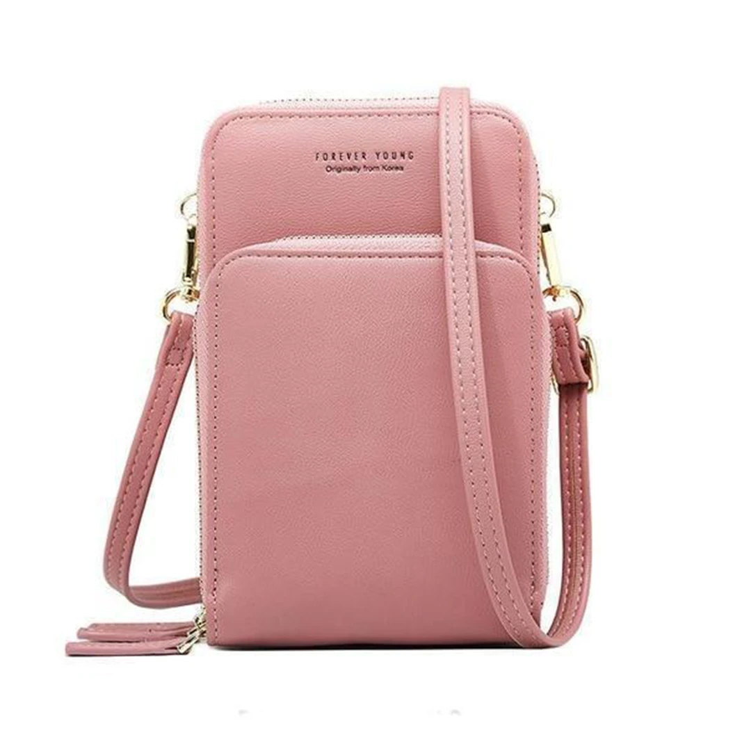 Triple Secure Leather Phone Purse: Elegance Meets Practicality by BowLift