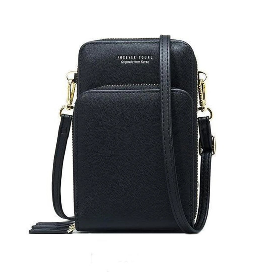 Triple Secure Leather Phone Purse: Elegance Meets Practicality by BowLift