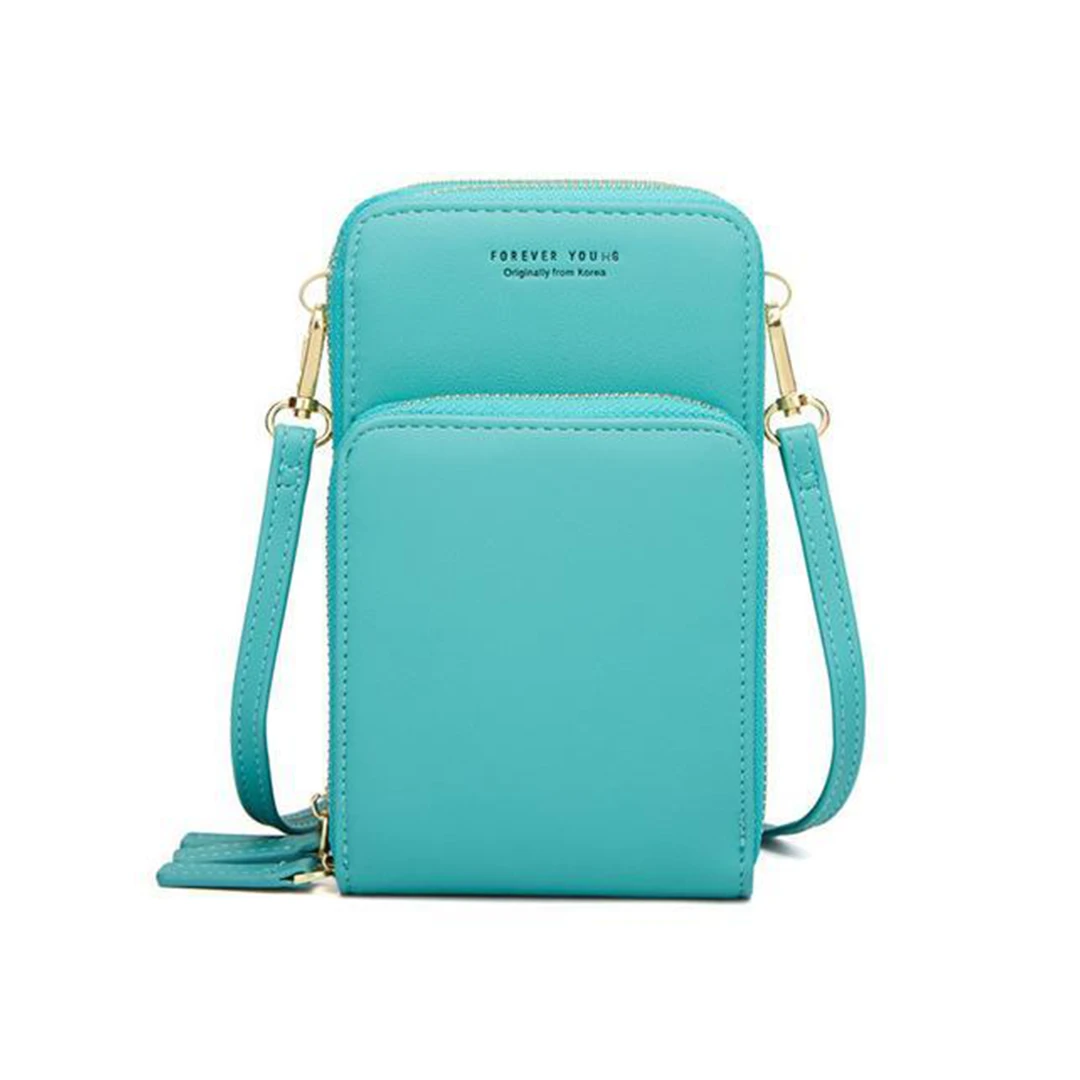 Triple Secure Leather Phone Purse: Elegance Meets Practicality by BowLift