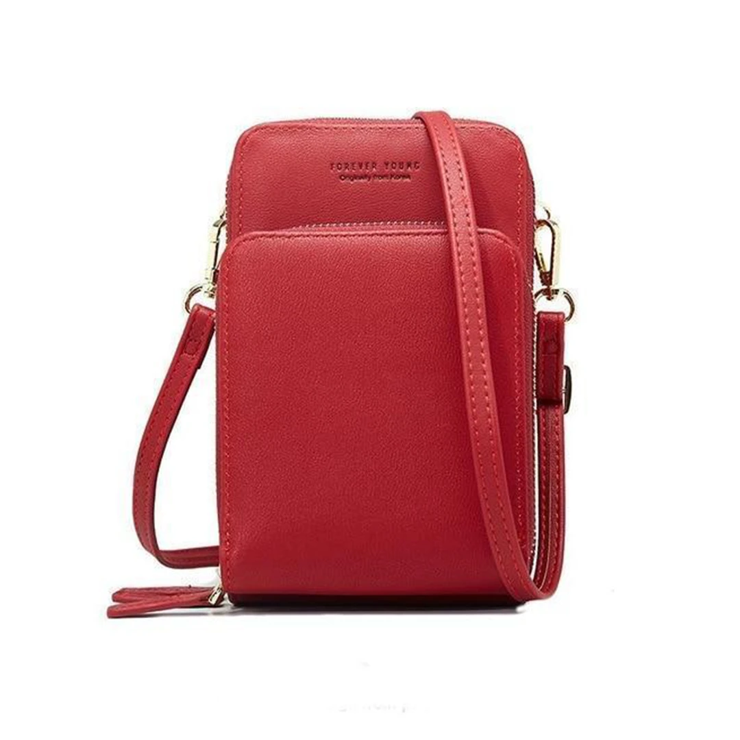 Triple Secure Leather Phone Purse: Elegance Meets Practicality by BowLift