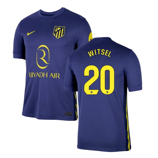 Axel Witsel 20 Atlético de Madrid 2025-26 Away Match Jersey – Navy by Soccer Jersey