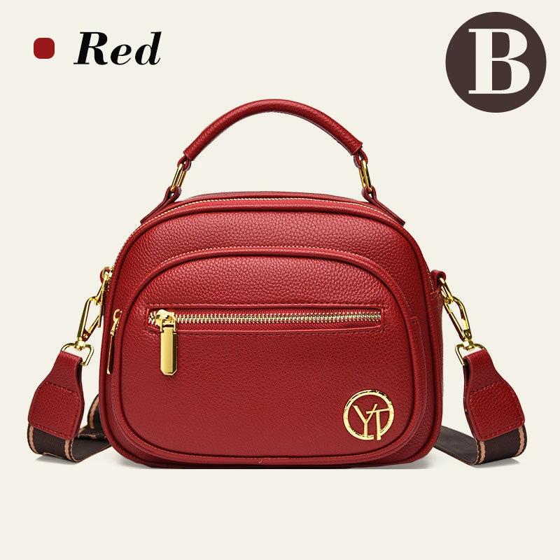 Handbag Crossbody PU Leather Shoulder Bag by BowLift