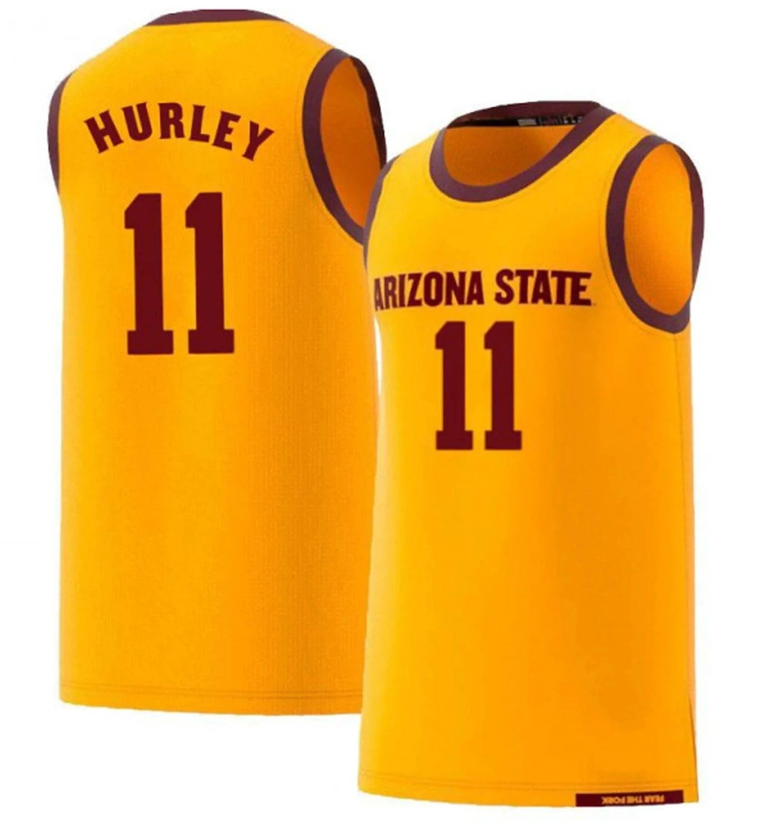 Bobby Hurley Jersey #11 Arizona State Sun Devils College Basketball by My store basketball