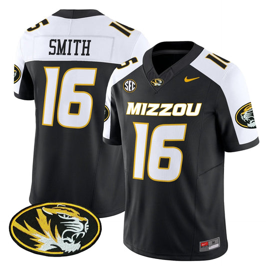 Brad Smith Jersey #16 Missouri Tigers 2025 Vapor Limited Stitched Black Alter by My Store