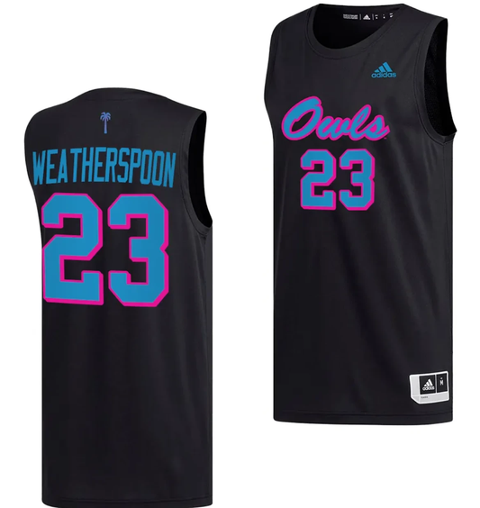 Brandon Weatherspoon Jersey #23 FAU Owls College Basketball Replica Black by My store basketball