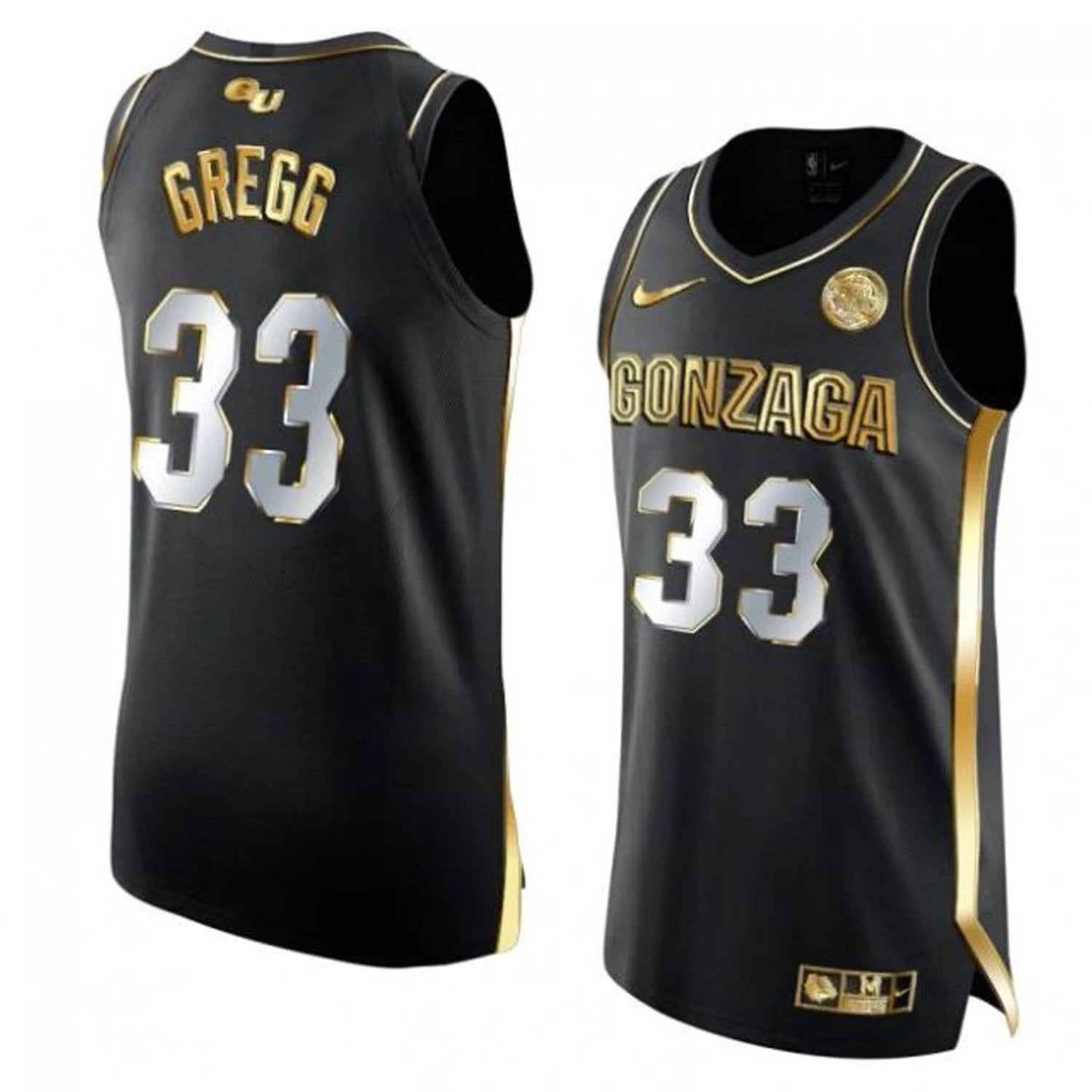 Ben Gregg Jersey Gonzaga Bulldogs College Basketball Black #331 by My store basketball