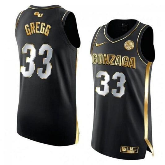 Ben Gregg Jersey Gonzaga Bulldogs College Basketball Black #331 by My store basketball