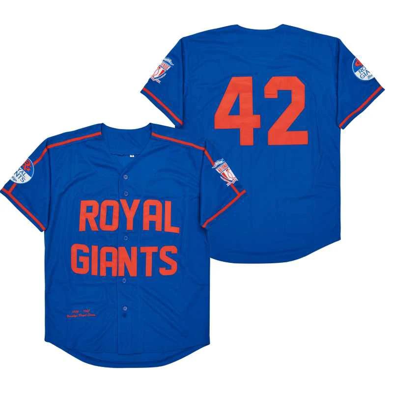 Brooklyn Royal Giants Negro League Movie Baseball Jersey by My Store
