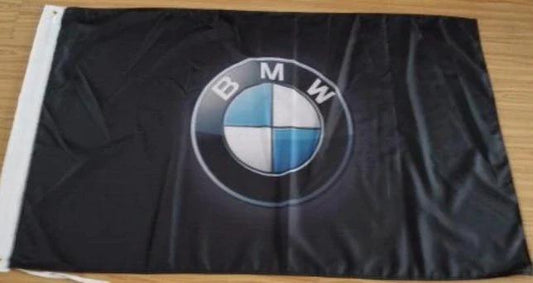 BMW Flag Black 3X5 Ft Polyester Banner USA 90x150cm by flagsjustdoit