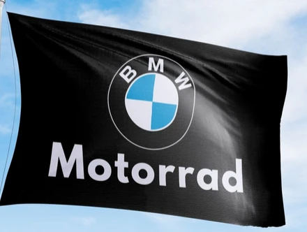 BMW Motorrad Flag- 3x5 FT Banner-100% polyester-2 Metal Grommets by flagsshop