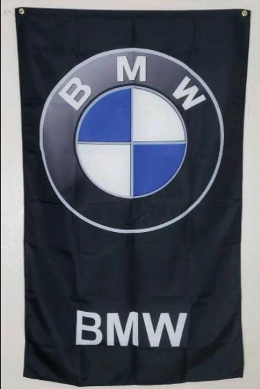 BMW M Series Car Racing Vertical Flag 3X5 Ft Polyester Banner USA 90x150cm by flagsjustdoit