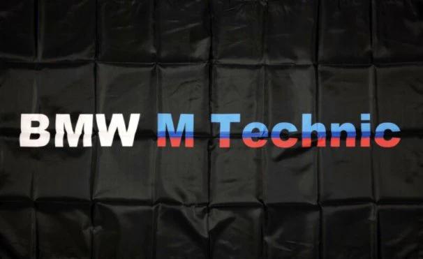 BMW M Technic Flag 3X5 Ft Polyester Banner USA 90x150cm by flagsjustdoit
