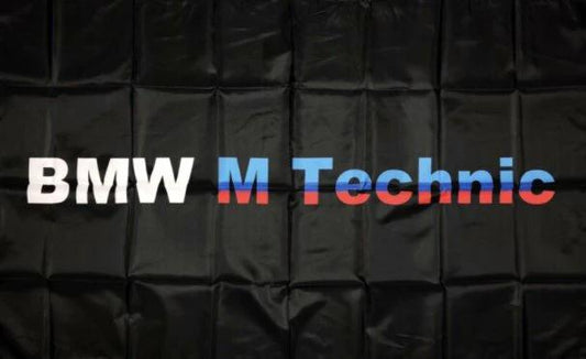 BMW M Technic Flag 3X5 Ft Polyester Banner USA 90x150cm by flagsjustdoit