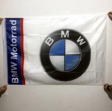 BMW Motorrad Flag 3X5 Ft Polyester Banner USA 90x150cm by flagsjustdoit