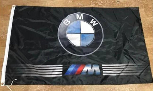 BMW Motorsport Flag Black 3X5 Ft Polyester Banner USA 90x150cm by flagsjustdoit