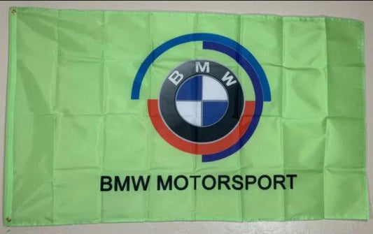 BMW Motorsport Flag Green 3X5 Ft Polyester Banner USA 90x150cm by flagsjustdoit