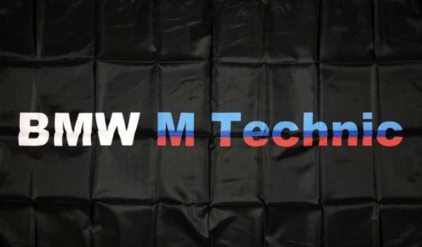 BMW Motorsport M Technic Flag 3X5 Ft Polyester Banner USA 90x150cm by flagsjustdoit