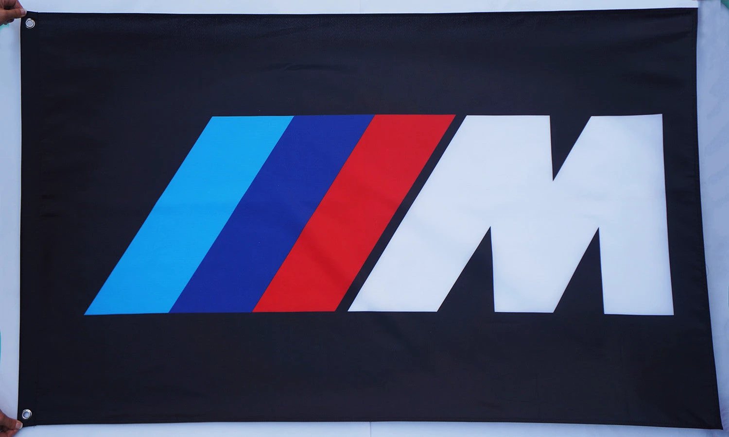 BMW M Flag-3x5FT M3 BMW-100% polyester BMW IIIM Banner by flagsshop
