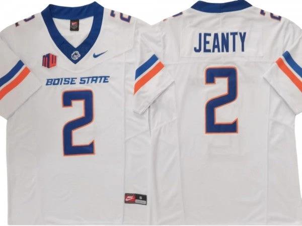 Boise State Broncos #2 Ashton Jeanty White Vapor F.U.S.E. Limited Jersey by My Store