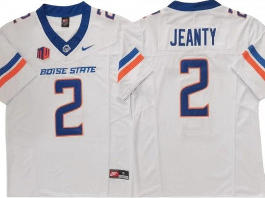 Boise State Broncos #2 Ashton Jeanty White Vapor F.U.S.E. Limited Jersey by My Store