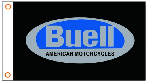 Buell Flag-3x5 FT Buell American Motorcycles Banner-100% polyester by flagsshop