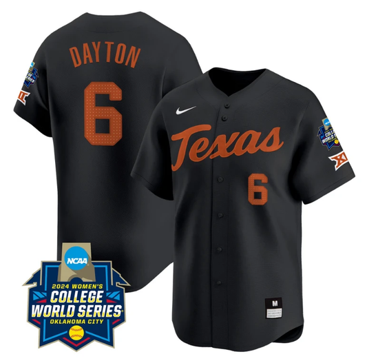 Bella Dayton Jersey #6 Texas AM Aggies 2024 College World Series Patch Vapor Premier Limited NCAA Baseball Stitched Black by My Store