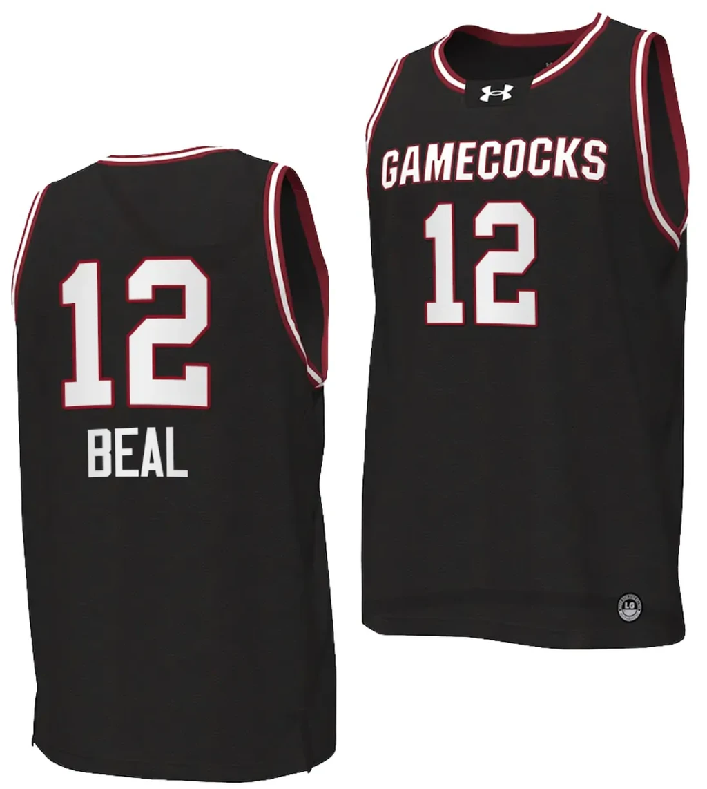 Brea Beal Jersey #12 South Carolina Gamecocks College Basketball 2023-24 Replica Black by My store basketball
