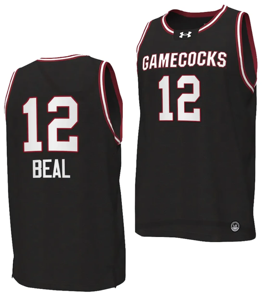 Brea Beal Jersey #12 South Carolina Gamecocks College Basketball 2023-24 Replica Black by My store basketball