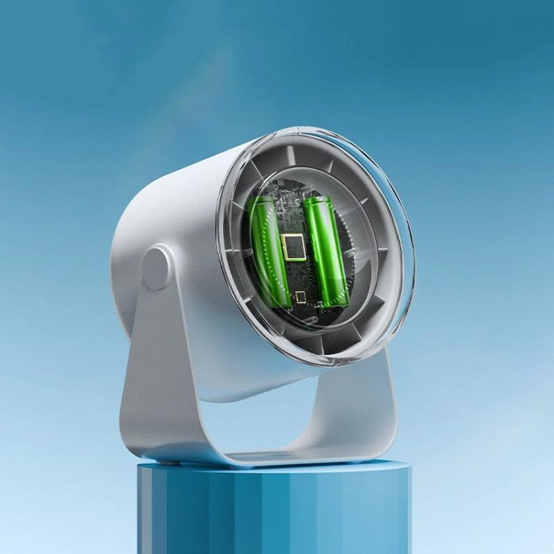 Desktop + Wall-Mounted Small Portable Silent Fan by BowLift
