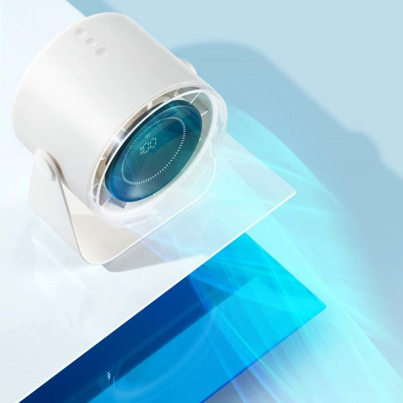 Desktop + Wall-Mounted Small Portable Silent Fan by BowLift