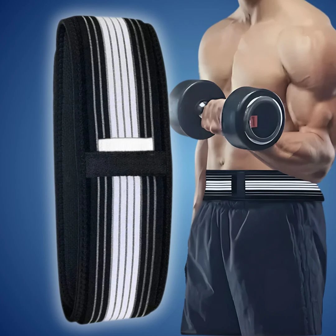 BackGuard Lumbar Support Belt | Lower Back Pain Relief - Adjustable Fit for Posture Correction - Injury Prevention - Active Use Bowlift by Bowlift