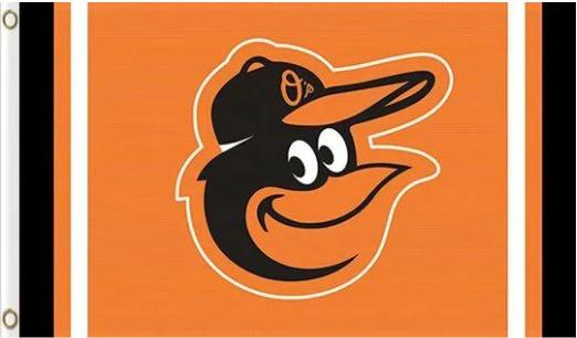 Baltimore Orioles Baseball Club flag 3X5Ft Banner USA Polyester with Brass Grommets - 2 by flagsjustdoit