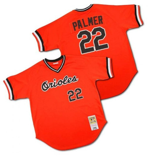 Baltimore Orioles Jim Palmer Orange 1982 Throwback Pullover Jersey by My Store