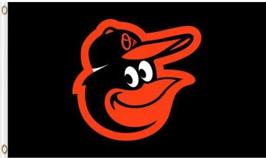 Baltimore Orioles Nation flag 3X5Ft Banner USA Polyester with Brass Grommets - 16 by flagsjustdoit