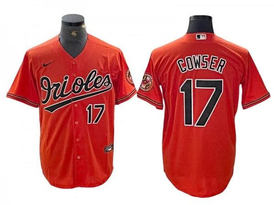 Baltimore Orioles #17 Colton Cowser White Cool Base Jersey by My Store