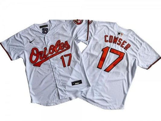 Baltimore Orioles #17 Colton Cowser White Limited Jersey by My Store