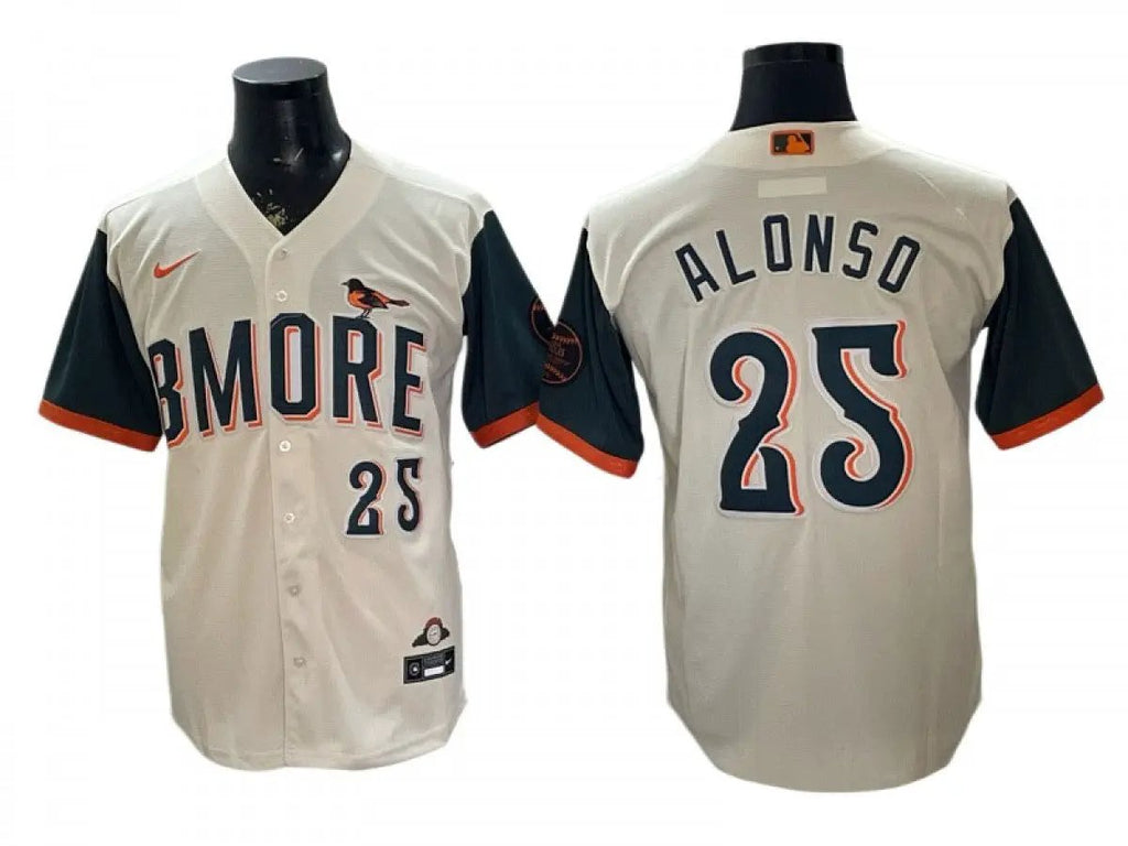 Baltimore Orioles #25 Pete Alonso 2026 City Connect Limited Jersey - Cream by My Store