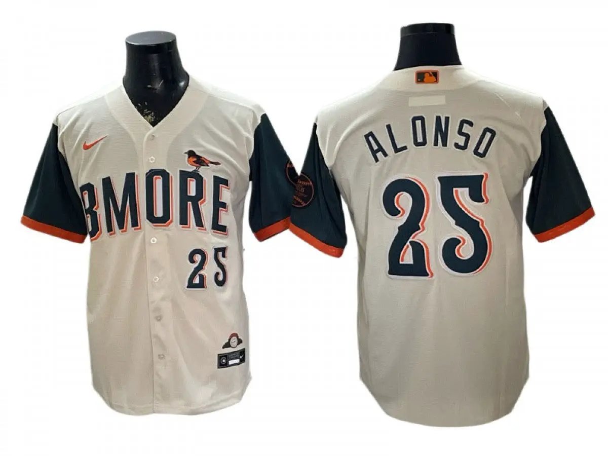 Baltimore Orioles #25 Pete Alonso 2026 City Connect Limited Jersey - Cream by My Store