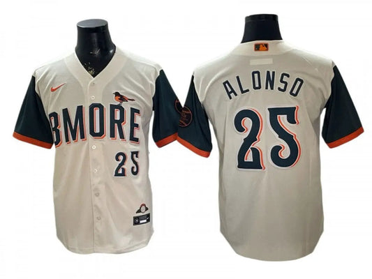 Baltimore Orioles #25 Pete Alonso 2026 City Connect Limited Jersey - Cream by My Store