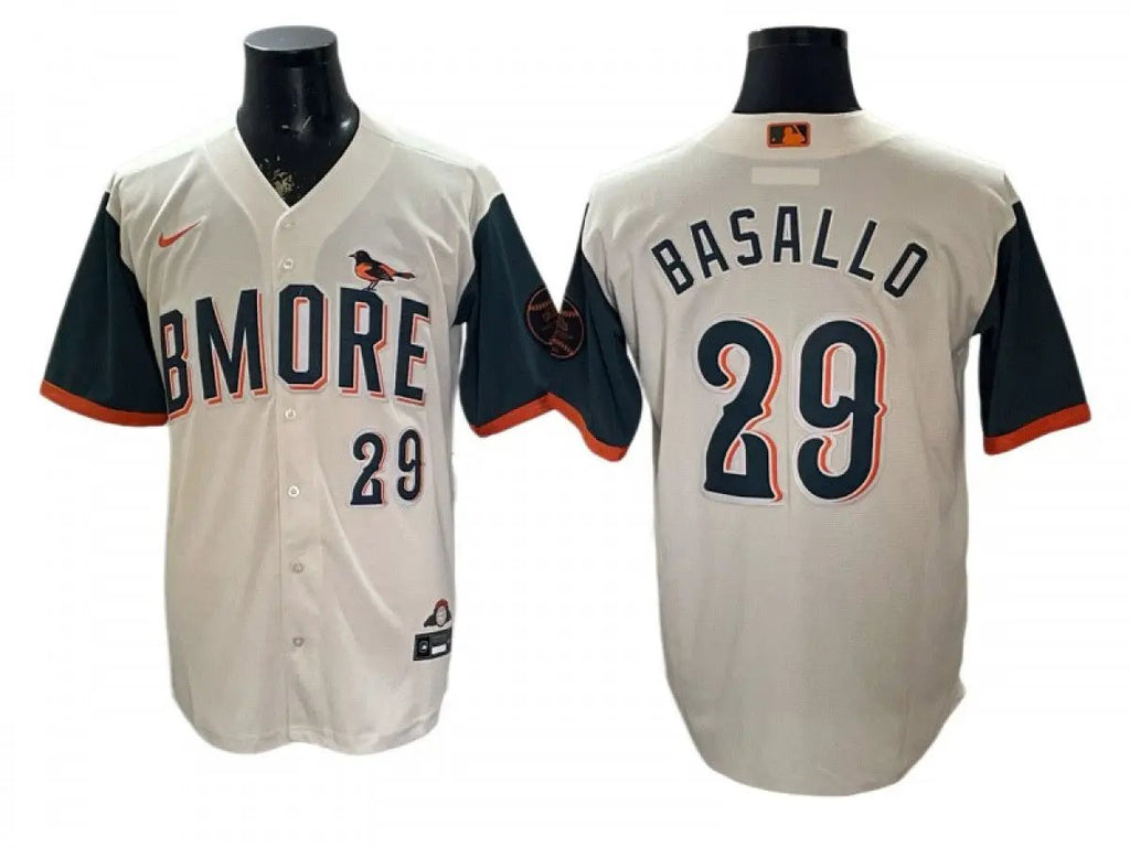 Baltimore Orioles #29 Samuel Basallo 2026 City Connect Limited Jersey - Cream by My Store