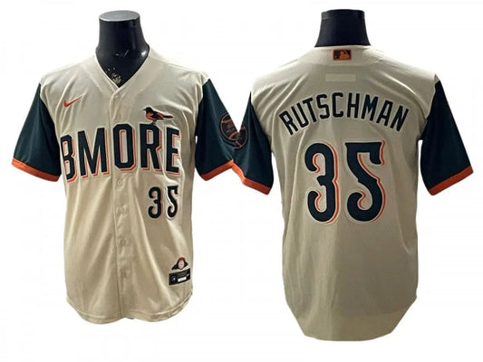 Baltimore Orioles #35 Adley Rutschman 2026 City Connect Limited Jersey - Cream by My Store