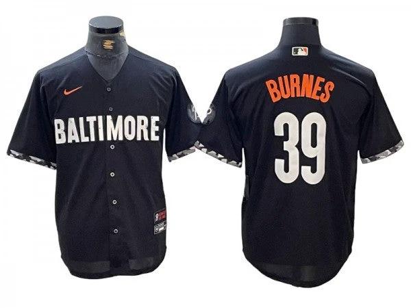 Baltimore Orioles #39 Corbin Burnes Black City Connect Jersey by My Store