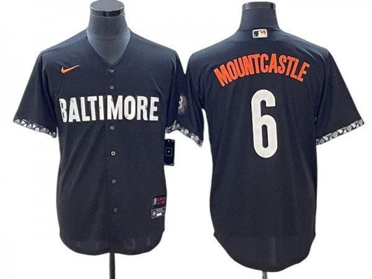 Baltimore Orioles #6 Ryan Mountcastle Black City Connect Jersey by My Store