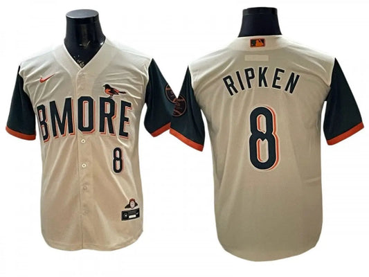 Baltimore Orioles #8 Cal Ripken 2026 City Connect Limited Jersey - Cream by My Store