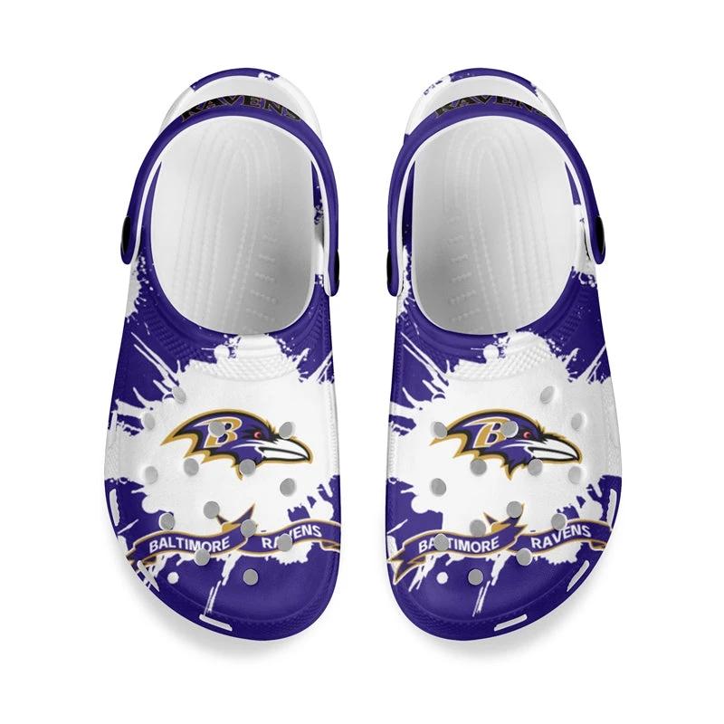 Baltimore Ravens Crocs Nfl Unisex Clogs Clog Shoes by Crocs