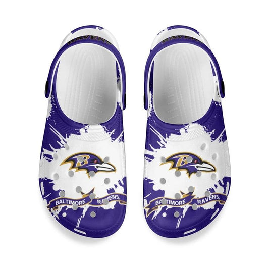 Baltimore Ravens Crocs Nfl Unisex Clogs Clog Shoes by Crocs