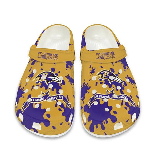 Baltimore Ravens Crocs V2 Nfl Unisex Clogs Clog Shoes by Crocs